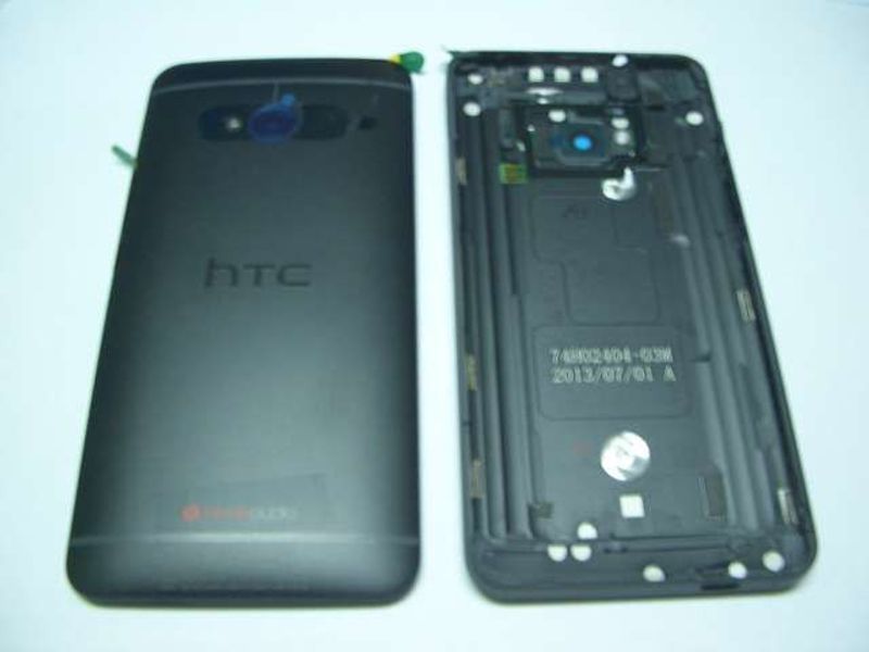 Carcasa Trasera Tapa Batería Chasis HTC One M7 Negra