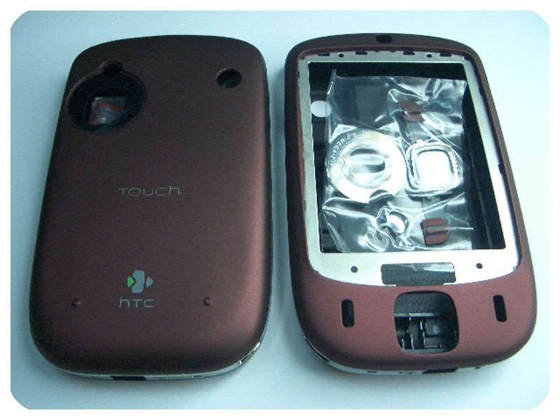 Carcasa Completa Embellecedores/Botones HTC Touch/P3450 Granat