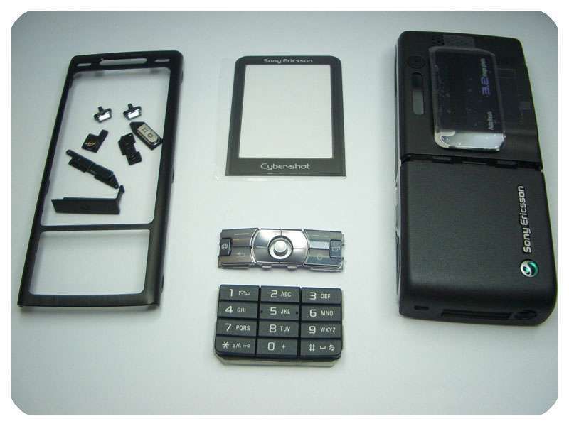 Carcasa Completa Sony-Ericsson K800 Negra