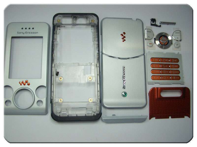 Carcasa Completa con Teclados Sony-Ericsson W580i Blanca