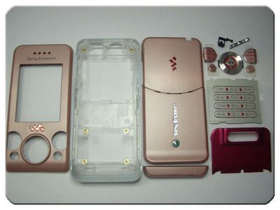 Carcasa Completa con Teclados Sony-Ericsson W580i Rosa