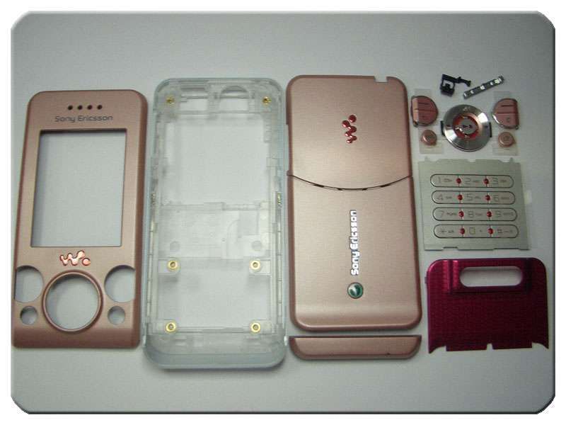 Carcasa Completa con Teclados Sony-Ericsson W580i Rosa