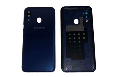 Carcasa Trasera Tapa Batería Samsung Galaxy A20e SM-202F Azul