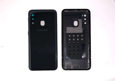 Carcasa Trasera Tapa Batería Samsung Galaxy A20e SM-202F Negro