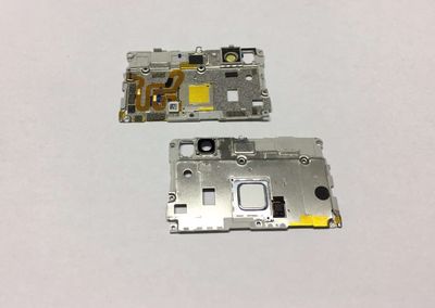 Carcasa Trasera con Sensor Huella Lente Cámara Huawei P9 lite Blanco Plata