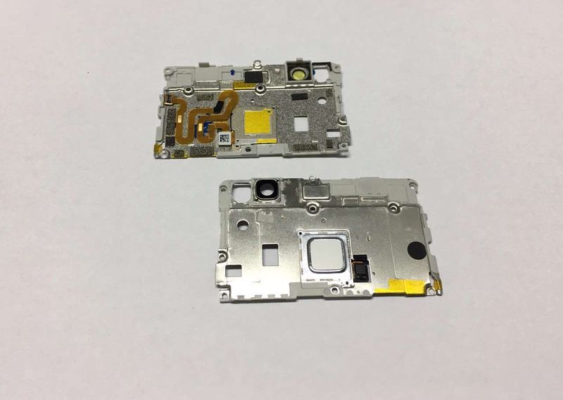 Carcasa Trasera con Sensor Huella Lente Cámara Huawei P9 lite Blanco Plata