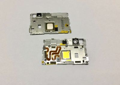 Carcasa Trasera con Sensor Huella Lente Cámara Huawei P9 Lite Blanco Dorado