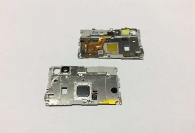 Carcasa Trasera con Sensor Huella Lente Cámara Huawei P9 Lite Blanco Negro