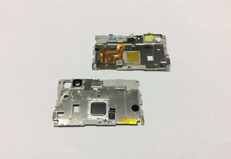 Carcasa Trasera con Sensor Huella Lente Cámara Huawei P9 Lite Blanco Negro