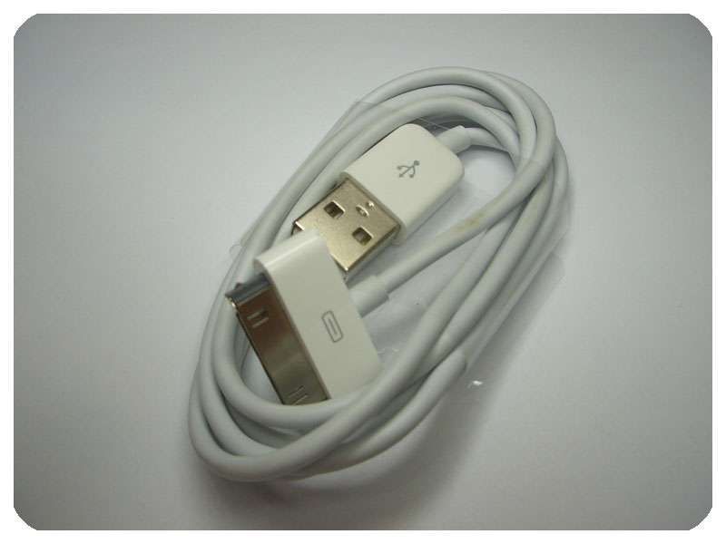 Cable USB Apple iPhone 2G, 3G, 3GS, 4G original usado