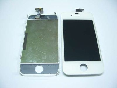 Display LCD con Digitalizador Pantalla Táctil Apple iPhone 4G Blanco LCD Original