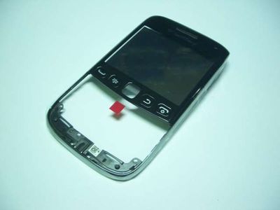 Carcasa Frontal + Digitalizador / Pantalla Táctil BlackBerry 9790 Negra con Alta