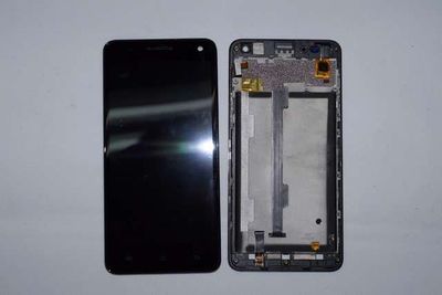 Pantalla Completa BQ 5.7 HD Negra con Marco Refurbishe