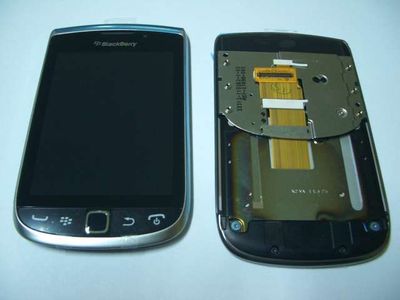 Pantalla Completa con Marco BlackBerry 9810 Negro