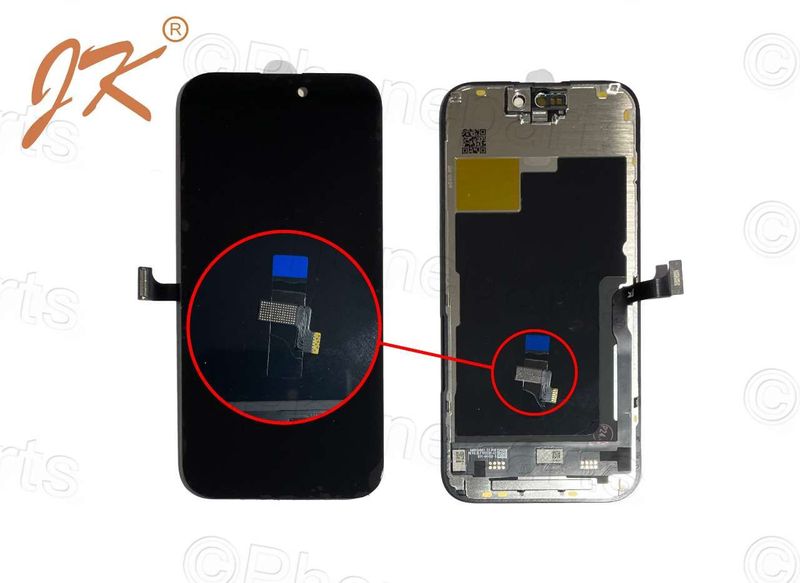 Pantalla Apple Iphone15 PRO In-Cell JK Certificada. Permite transplante de IC.