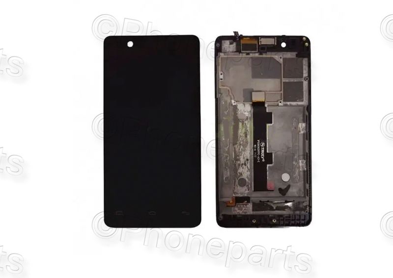 Pantalla Completa BQ Aquaris E4.5 Negro