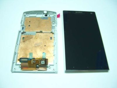 Pantalla Completa + Carcasa Frontal con Flex Sony LT26 Blanco