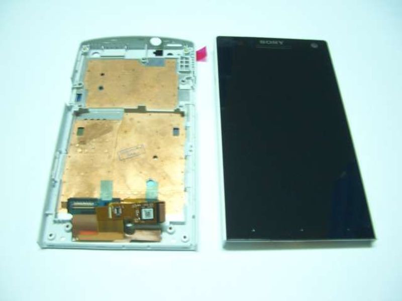 Pantalla Completa + Carcasa Frontal con Flex Sony LT26 Blanco