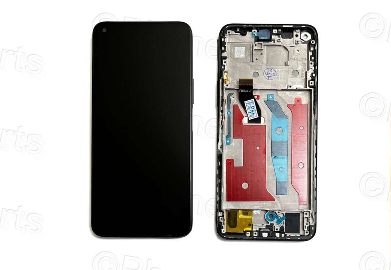 Pantalla Completa Compatible Huawei Honor50 Lite 2021 con Marco Negro