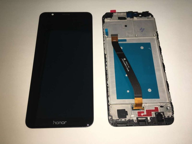 Pantalla Completa Honor 7X BND-L21 / Huawei MATE SE BND-L34 Negro Con Marco