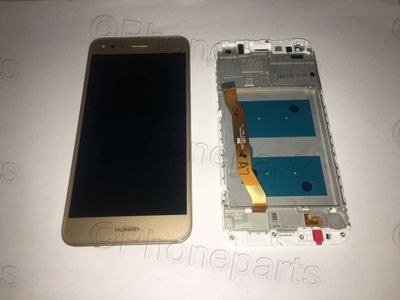 Pantalla Completa Huawei ENJOY7, Y6 Pro 2017, SLA-L02, SLA-L22, SLA-TL00 Dorado con Marco