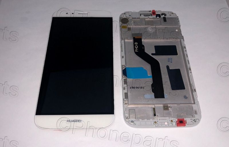 Pantalla Completa Huawei G8 Blanco con Marco