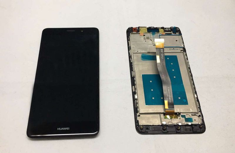 Pantalla Completa Huawei Honor 6X Negro con Marco