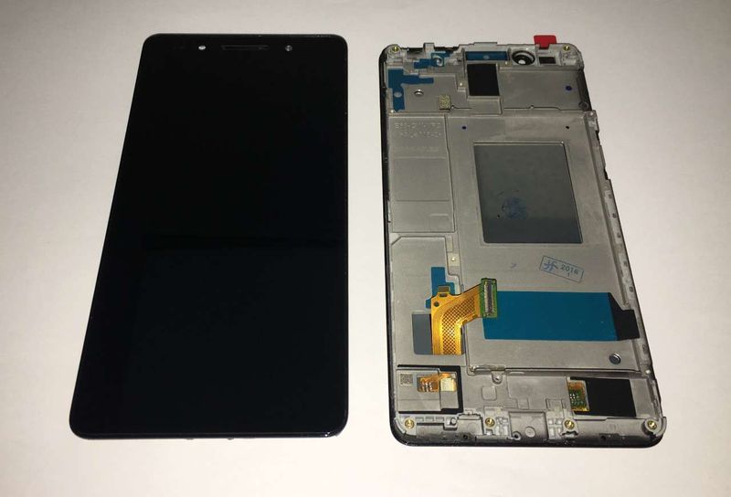 Pantalla Completa Huawei Honor7 Negro con Marco