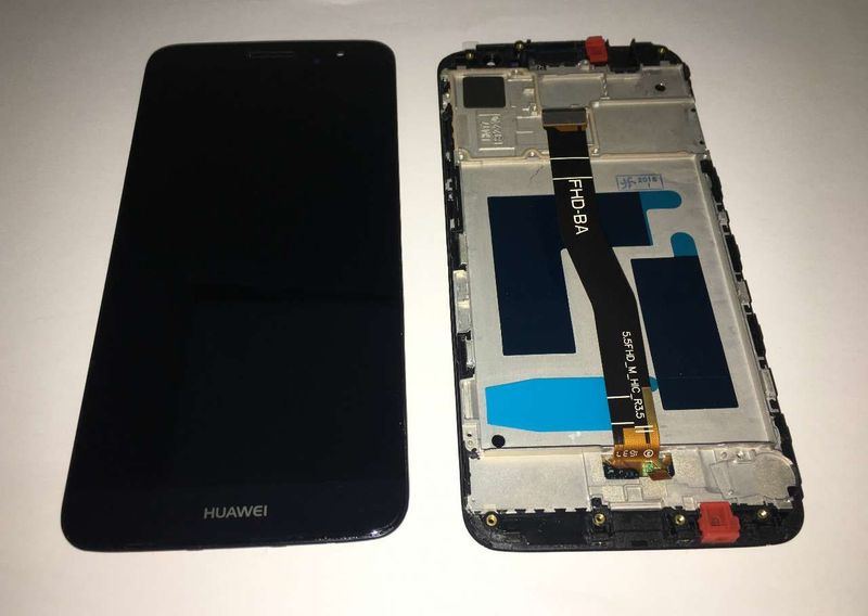 Pantalla Completa Huawei Nova Plus Negro con Marco