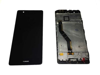 Pantalla Completa Huawei P9+ Plus Negro con Marco