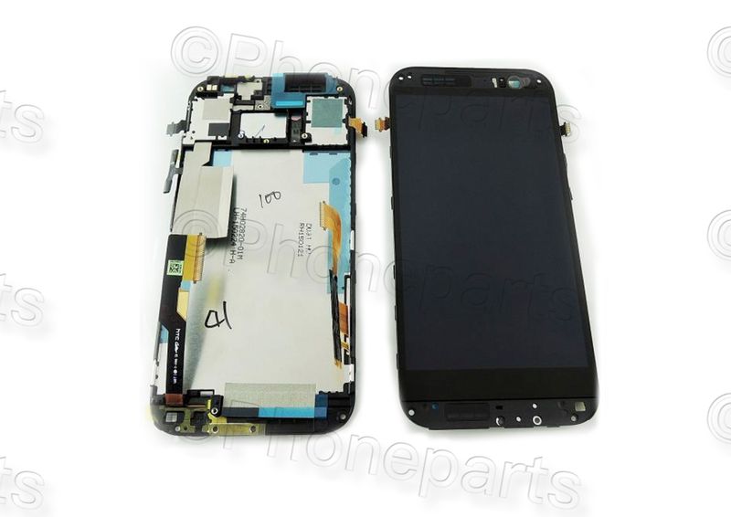 Pantalla Completa HTC ONE M8 Negro con Marco