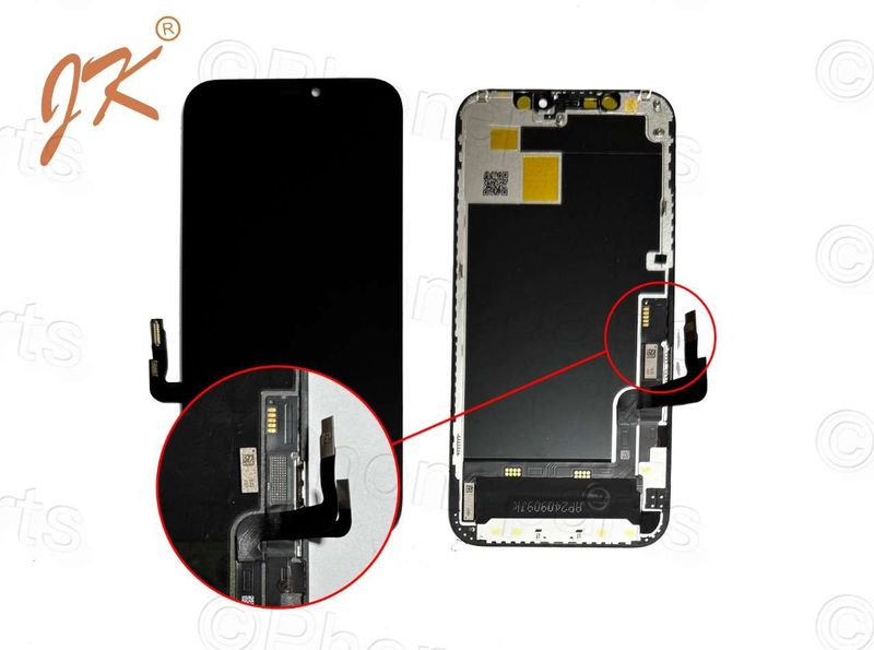 Pantalla Apple Iphone12 / Iphone12 PRO Compatible SOFT OLED JK Certificada. Permite transplante de IC
