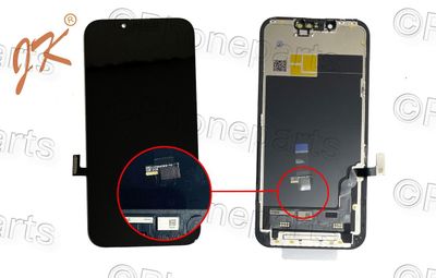 Pantalla Apple Iphone13 Negro In-Cell JK Certificada. Permite Transplante de IC.