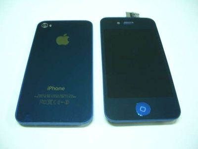 Display / LCD Botón Home Apple iPhone 4 Azul Eletri