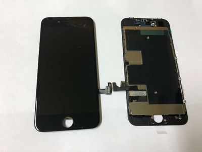 Pantalla Completa Apple iPhone8 Plus 8+ Negro Compatible * -Garantía de por vida