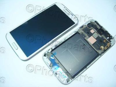 Pantalla Completa Samsung I9505 GALAXY S4 Blanco con Marco
