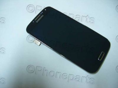 Pantalla Completa Samsung I9505 Gris Oscuro con Marco