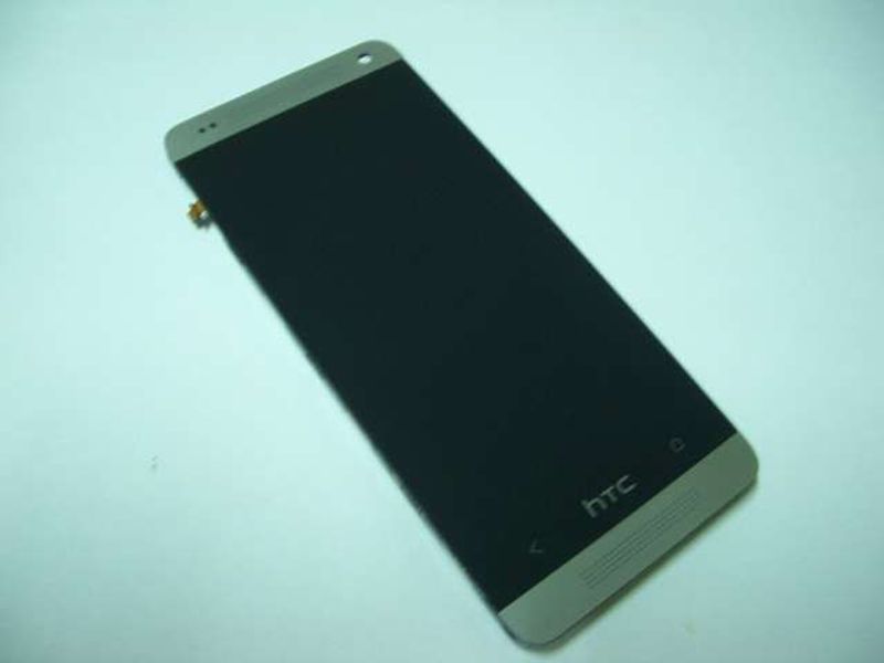 Display Digitalizador Pantalla Táctil HTC One Mini M4 Plata Con Carcasa Intermedia