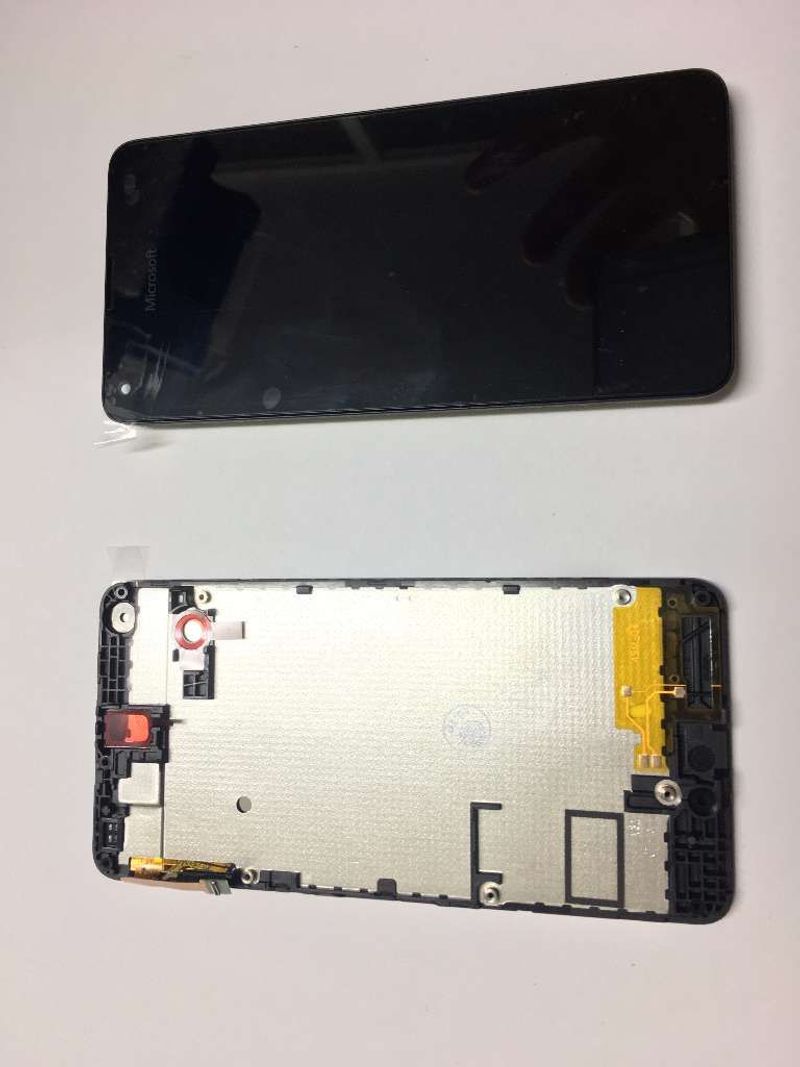 Pantalla Completa Microsoft Lumia 550 con Marco Negro