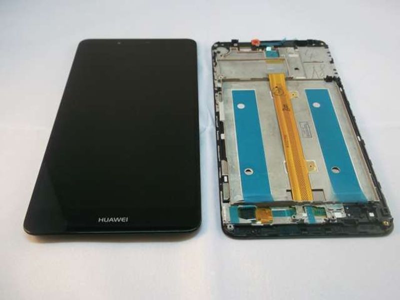 Pantalla Completa Huawei Mate7 Negro con Marco