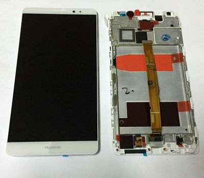 Pantalla Completa Huawei Mate8 Blanco SIN Marco