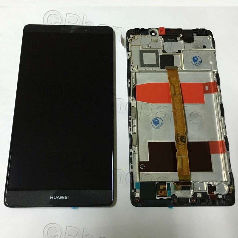 Pantalla Completa Huawei Mate8 Negro con Marco