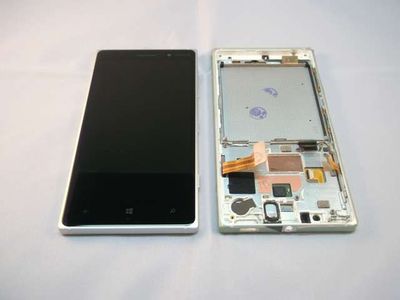 Pantalla Completa Nokia Lumia 830 Blanco con Marco