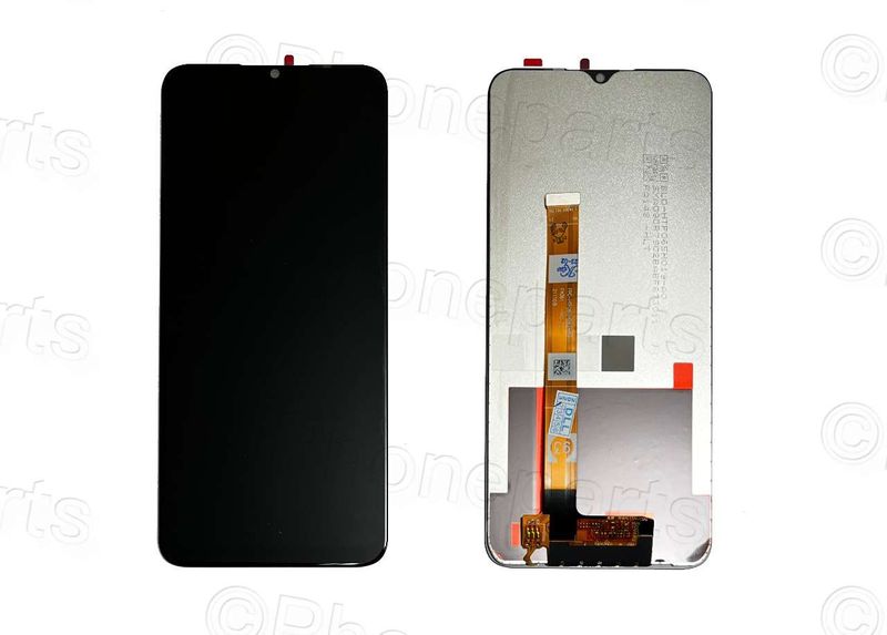 Pantalla Completa Oppo A15, A15s, A16K 2020 Negro sin Marco