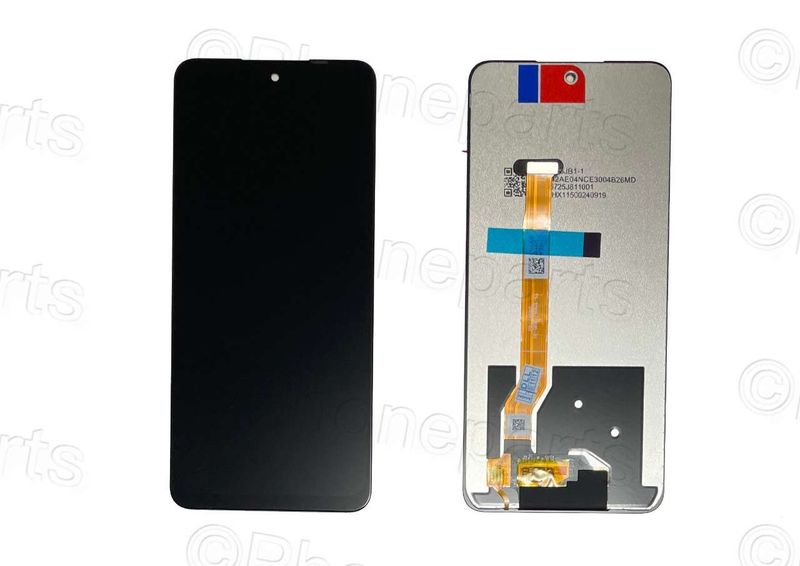 Pantalla Completa Oppo A60 4G-5G / A40 / A80 / A3 4G-5G / A3 PRO / Realme C65 4G-5G Negro sin Marco