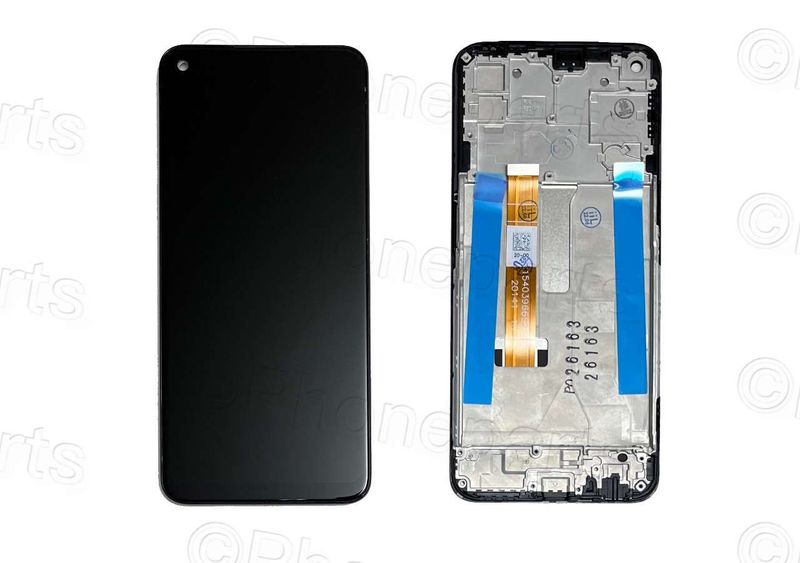 Pantalla Completa OPPO A52 Negro con Marco OEM