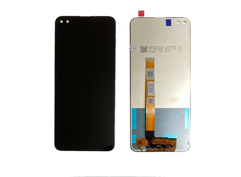 Pantalla Completa Oppo A92s, Reno 4Z 5G, Realme6 PRO Negro sin Marco