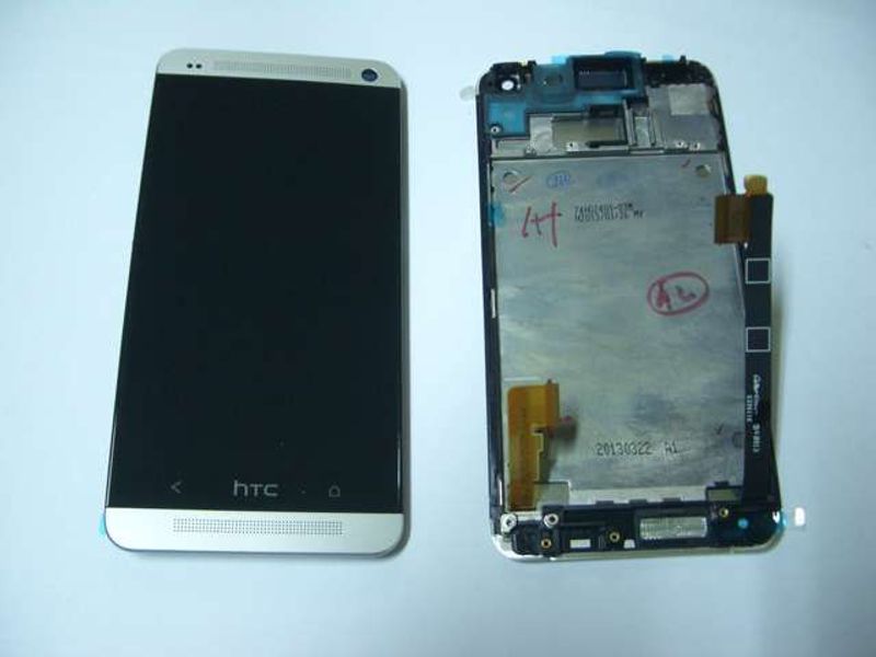 Display con Digitalizador Pantalla Táctil HTC ONE M7 con Marco Blanco