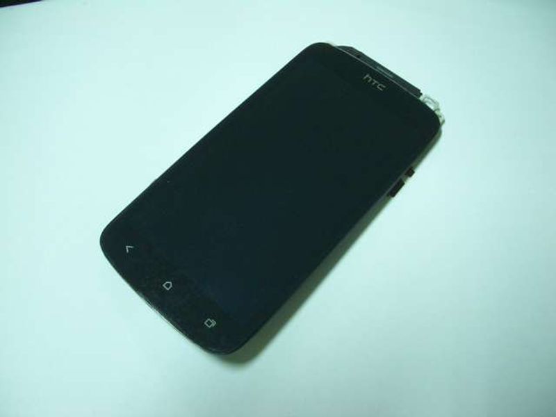 Display / Digitalizador Pantalla Táctil HTC ONE S con Marco Placa con Micro Negro