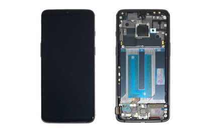 Pantalla Completa OnePlus7 Refurbished Con Marco Gris